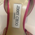 Jimmy Choo Pink Satin Pumps Size 6.5