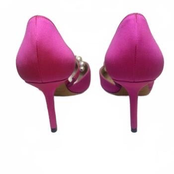 Jimmy Choo Pink Satin Pumps Size 6.5