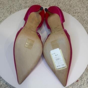 Jimmy Choo Pink Satin Pumps Size 6.5